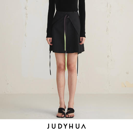 JUDYHUA 侧腰封系带设计款半裙 商品图0