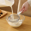 FaSoLa 豆浆过滤网筛婴儿辅食宝宝漏勺家用厨房鸡蛋挞液烘焙工具面粉筛子 商品缩略图8
