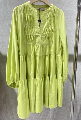 DEVOTION TWINS - Pesada Short Dress - College Lime 2283 - 女装连身裙 - 绿色