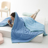 顶柔奶酪雪糍凉感被，以锦纶作为凉感纤维，通过纤维的配比，提供更加透气的温和清凉感 商品缩略图0