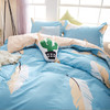 恒源祥 家纺四件套全棉纯棉斜纹印花床品双人四件套 摇曳纷飞HYX013TJ 适用200*230被套 商品缩略图2