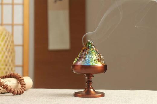 琉璃纯铜博山炉 (五彩) 商品图2