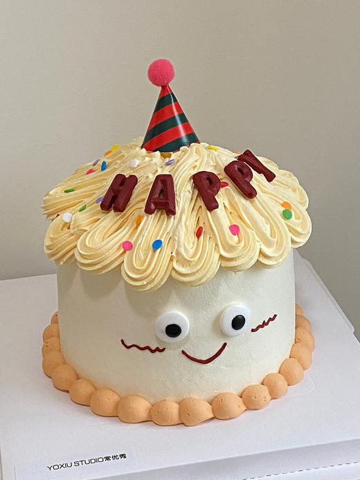 搞怪奶油顶一鲜奶动物奶油蛋糕 商品图0