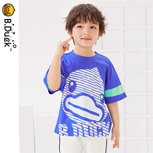 B.Duck小黄鸭童装夏季短袖T恤105-150 BF2402006 商品图2