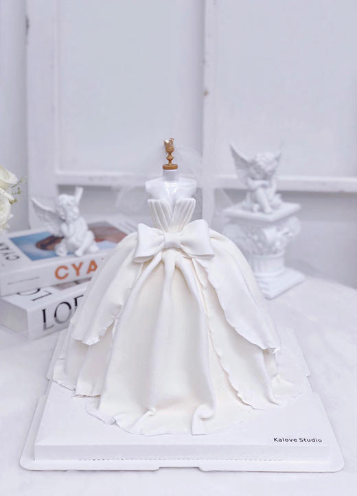 婚纱求婚蛋糕 商品图0
