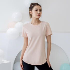 VOVOS女子凉感速干训练运动短袖体恤VTX8019