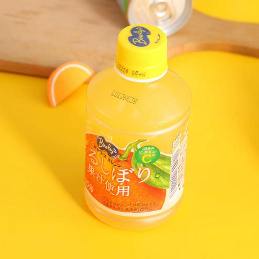 日本朝日香橙果汁饮料280ml 商品图2