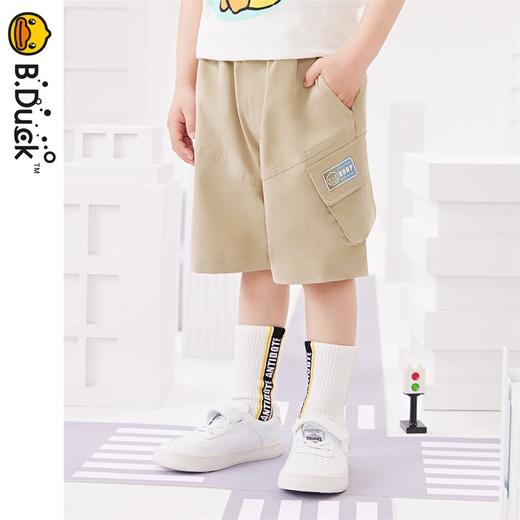 B.Duck小黄鸭童装夏季休闲五分裤105-150 BF2452082 商品图3