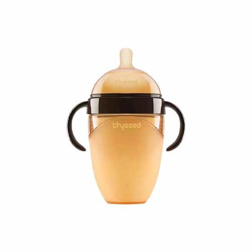 世喜大棕瓶 婴儿断奶奶瓶 宝宝奶瓶奶嘴宽口径硅胶吸管奶瓶240ml 商品图0