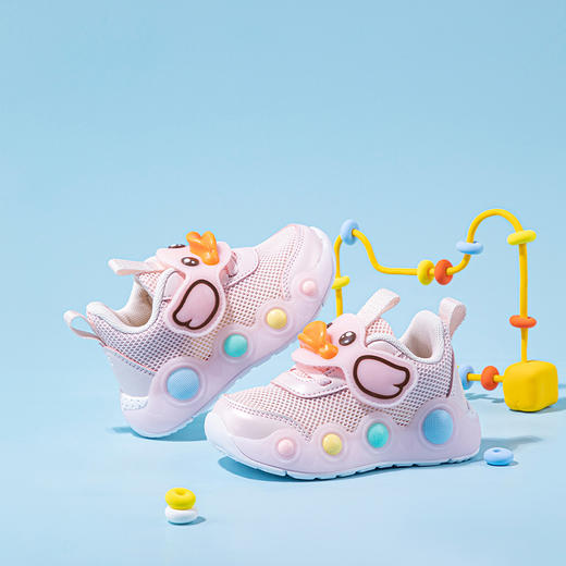 B.Duck小黄鸭童鞋夏季儿童时尚休闲鞋23-30 BY1481027 商品图3