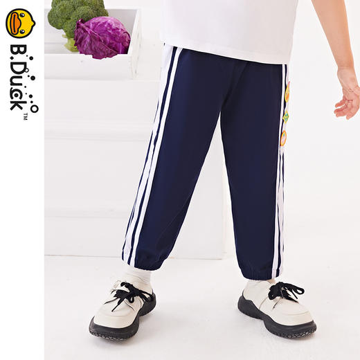 B.Duck小黄鸭童装夏季针织长裤105-150 FF2457010 商品图3