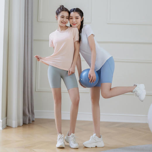 VOVOS女子凉感速干训练运动短袖体恤VTX8019 商品图4