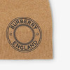 BURBERRY 巴宝莉 女士徽标图案羊绒毛线针织帽 驼色 8045082 A1420 商品缩略图2