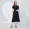 NF8B9斯尔丽瑟俪2023年新品法式浪漫收腰大摆小立领连衣裙 商品缩略图3