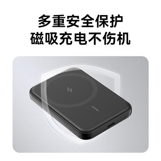 【热销】Anker安克5000毫安磁吸无线充电宝适用于苹果14手机Promax专用iphone13/12magsafe快充移动电源 A1616 商品图8