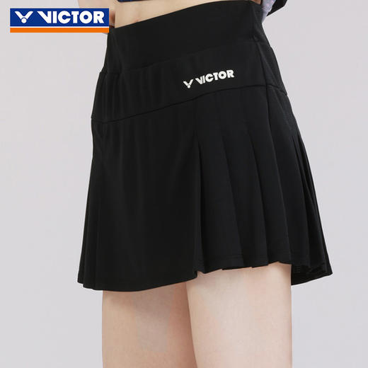 【双11大促进行中】正品VICTOR胜利羽毛球服男款短裤R-30207 女款威克多训练针织运动短裙K-31302 商品图1