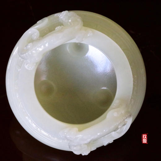 和田玉（白玉）香炉 386.77g 商品图3