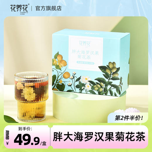 胖大海罗汉果菊花茶80g 商品图0