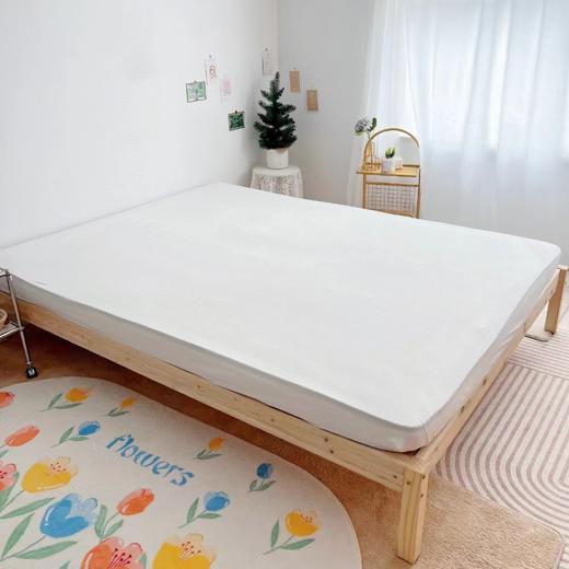 【宜家同源 舒适好打理针织棉床笠】亲肤透气 防滑不移位 软糯顺滑 享受“裸睡”的快乐 商品图3