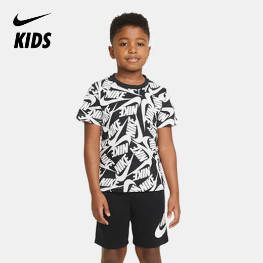 NIKE  耐克  夏 小童 短袖套装 休闲轻盈透气潮流 NKB-KS-H749 商品图3
