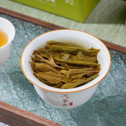 德丰昌2023年【绿印】普洱生茶  357克/饼 商品图5