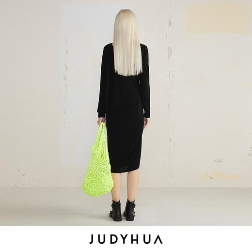 JUDYHUA 不对称设计款连衣裙 商品图6