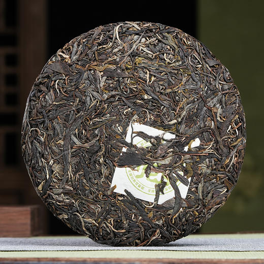 德丰昌2023年【绿印】普洱生茶  357克/饼 商品图7