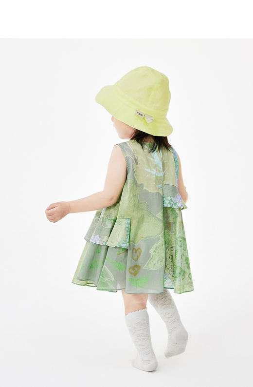 jnby  23年夏款 细腻棉纱无袖连衣裙  YN5G11550 商品图6