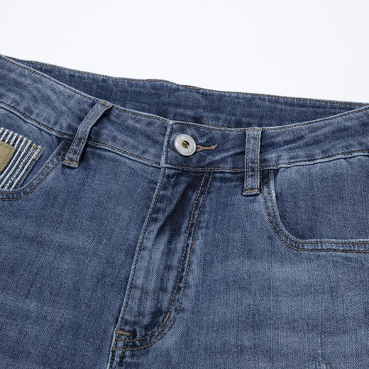 【断码清仓】HX 夏季水洗牛仔九分裤S210320063101 商品图5