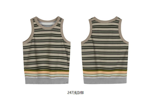 jnby  23年夏款 长绒棉原创图案背心  1N5012810 商品图7