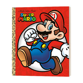 英文原版 Super Mario Little Golden Book 超级马里奥 兰登书屋 精装小金书 英文版 进口英语原版书籍 超级马力欧