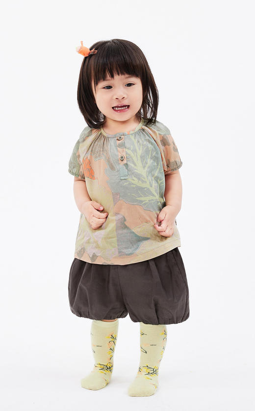 jnby  23年夏款  全棉Q梦束脚短裤  YN5E12230 商品图3