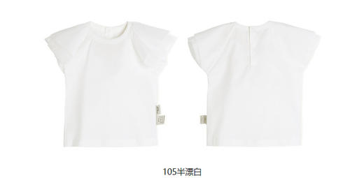 jnby  23年夏款  府绸短袖T恤  YN5111130 商品图10