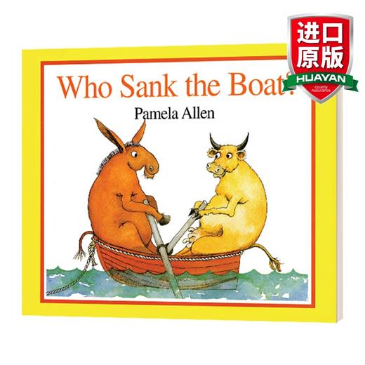 英文原版 Who Sank The Boat 谁让小船沉没了 谁弄沉了小船 英文版 进口英语原版书籍 商品图0
