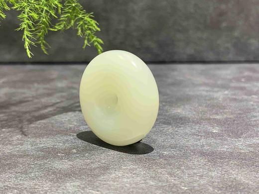 【御珠宫坊】羊脂白玉平安扣挂件 商品图4