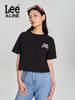 LEE 新品舒适短身款植绒印花女短袖T恤LWT0051473RT 商品缩略图0