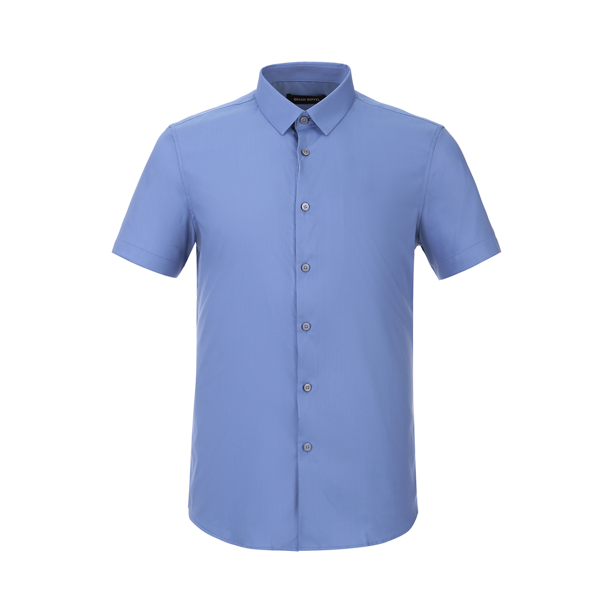 布兰施甄选男装系列夏季冰凉丝短袖衬衫