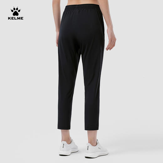 KELME卡尔美梭织九分裤女夏季新吸湿速干弹力健身跑步运动裤 商品图2