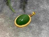【御珠宫坊】金镶碧玉吊坠 商品缩略图0