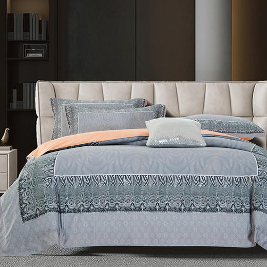 鑫缘 全棉数码印花四件套 DMH7418 商品图7