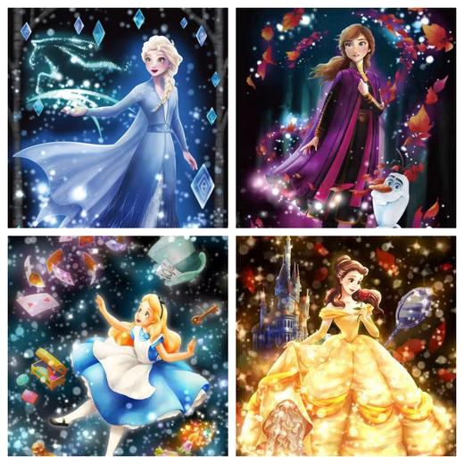 日本TENYO 迪士尼米奇公主系列拼图漫威全人物复仇者联盟拼图 商品图0