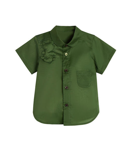 jnby  23年夏款  府绸全棉短袖衬衣  YN5212020 商品图3