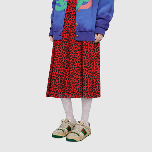 【预定款】Gucci 古驰 Screener系列 女士经典脏脏鞋/皮革运动休闲鞋 570442 两款可选 商品图5