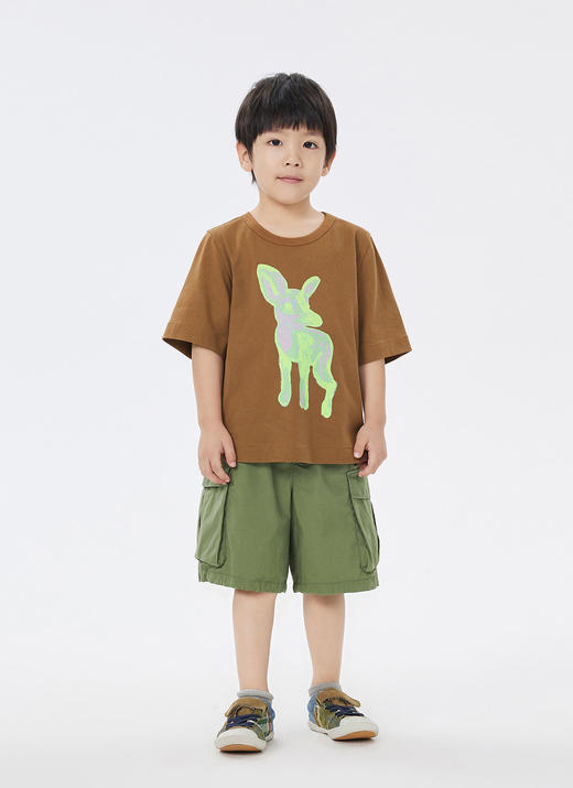 jnby  23年夏款  棉麻府绸工装风短裤  1N5E14000 商品图11