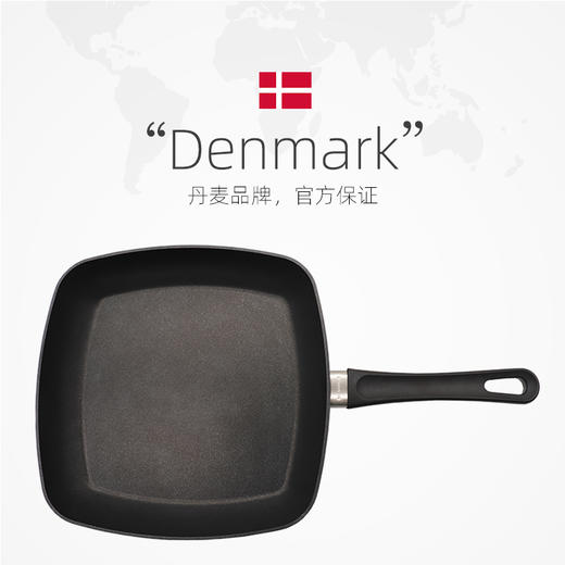 丹麦原装进口SCANPAN经典系列不粘牛排锅27cm 商品图3