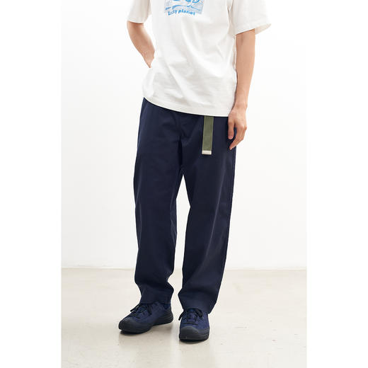 吃茶去chichaqu宽松直筒卡其裤 商品图6