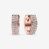 百货世界-潘多拉  Pandora Timeless 双排Pavé密镶耳环 商品缩略图0