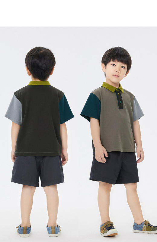 jnby  23年夏款  高支府绸细腻拼接短裤  1N5E12580 商品图9