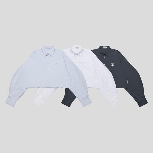 GOODBAI GOODEES刺绣logo短衬衫 商品图1