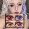 Dgugulens年抛·金玉满堂&红运当头&紫气东来&桃花满面·14.4mm 0-800度(无525/575)·cos显色款·(建议佩戴6-8个月左右更换) 商品缩略图0